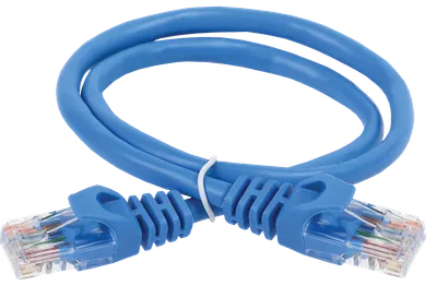 ITK Коммутационный шнур кат. 5Е FTP LSZH 7м синий