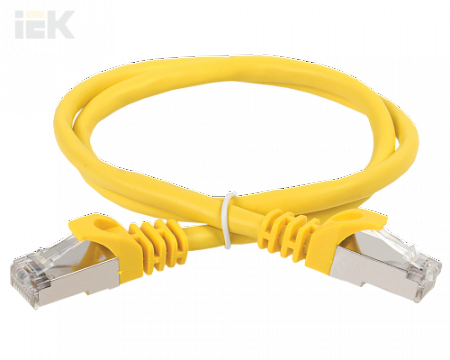 ITK Коммутационный шнур кат. 5Е FTP LSZH 5м желтый