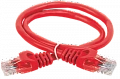 ITK Коммутационный шнур кат. 6 UTP PVC 5м красный