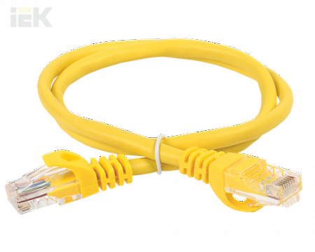 ITK Коммутационный шнур кат. 5Е FTP LSZH 15м желтый