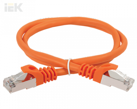 ITK Коммутационный шнур кат. 6 FTP PVC 15м оранжевый