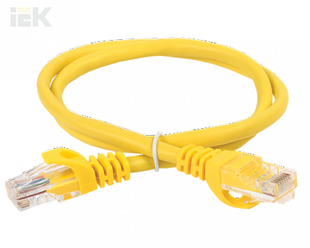 ITK Коммутационный шнур кат. 5Е FTP PVC 10м желтый